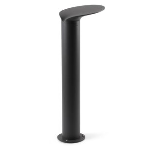Baliza gris oscura 65 cm de alto LOTUS LED