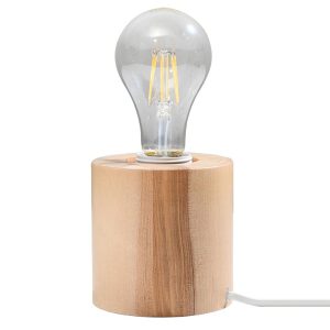 Lámpara de mesa madera SALGADO