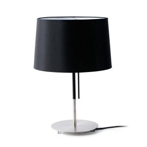 Lámpara de mesa negra VOLTA
