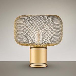 Lámpara de mesa oro Ø 28 cm OSIRIS