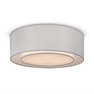Lámpara gris y blanco 3 luces Ø 52 cm BERGAMO
