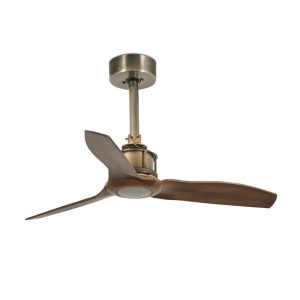 Ventilador dorado Ø 81 cm con motor DC JUST FAN